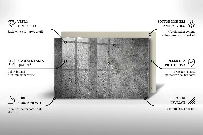 Unterlage für Kerzen Betonstein Textur