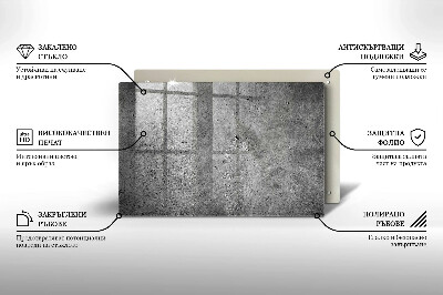 Unterlage für Kerzen Betonstein Textur