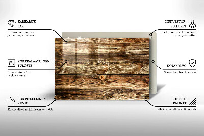 Grabkerzen Unterlage Holztextur Bretter