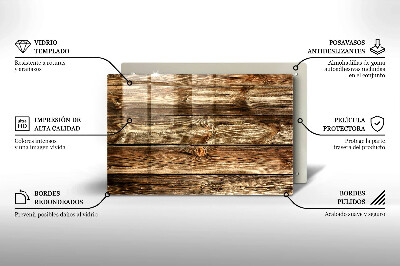 Grabkerzen Unterlage Holztextur Bretter