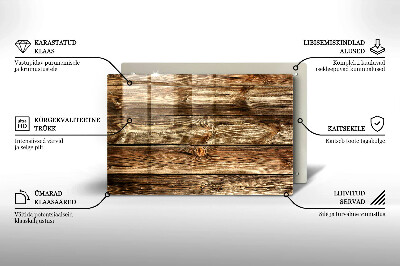 Grabkerzen Unterlage Holztextur Bretter