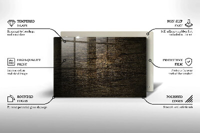 Unterlage für Kerzen Holztextur Rinde