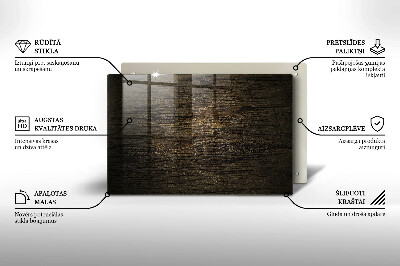 Unterlage für Kerzen Holztextur Rinde