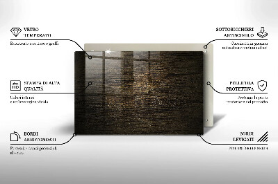 Unterlage für Kerzen Holztextur Rinde