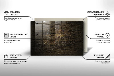 Unterlage für Kerzen Holztextur Rinde