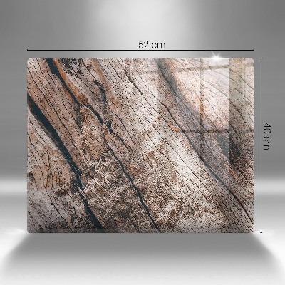 Unterlage für Kerzen Holz Textur