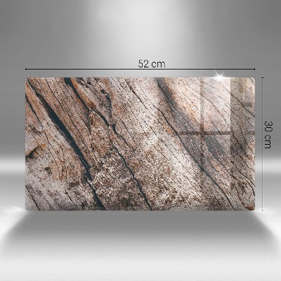Unterlage für Kerzen Holz Textur