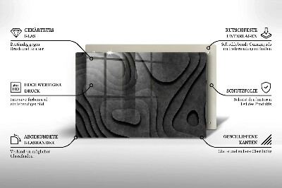 Grabkerzen Unterlage Steinformen 3D