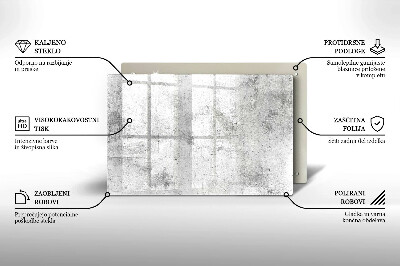 Unterlage für Kerzen Beton-Textur