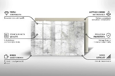 Unterlage für Kerzen Beton-Textur