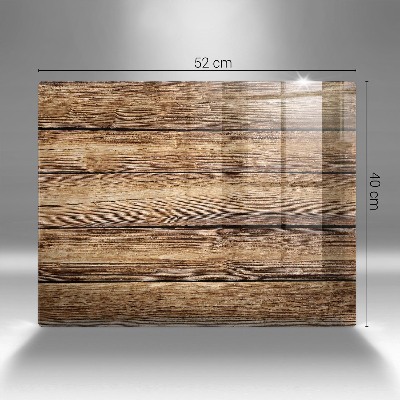 Unterlage für Kerzen Holztextur-Platten