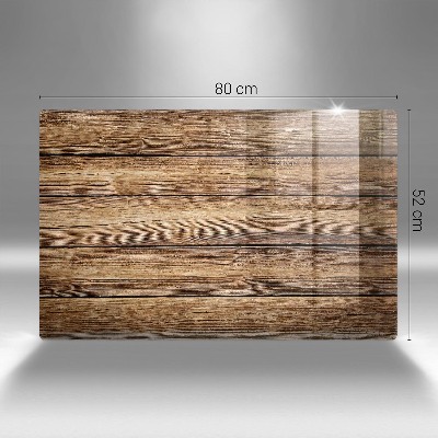 Unterlage für Kerzen Holztextur-Platten