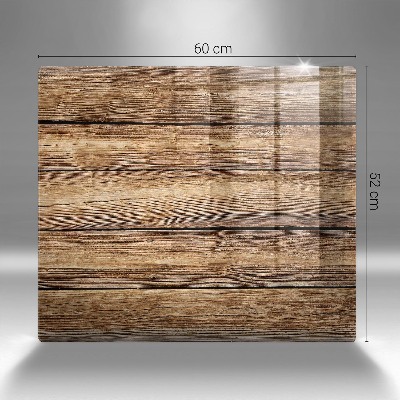 Unterlage für Kerzen Holztextur-Platten
