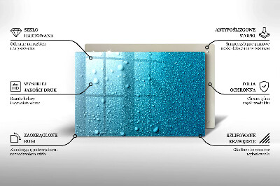 Grabkerzen Unterlage Wassertropfen