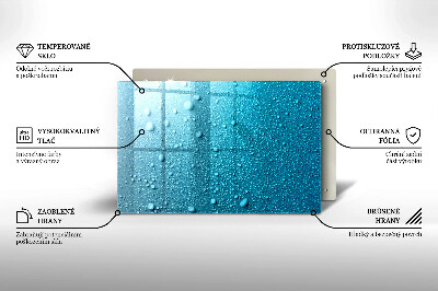 Grabkerzen Unterlage Wassertropfen