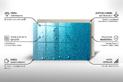 Grabkerzen Unterlage Wassertropfen