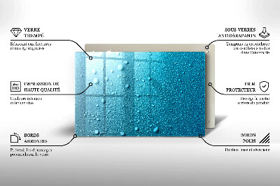 Grabkerzen Unterlage Wassertropfen