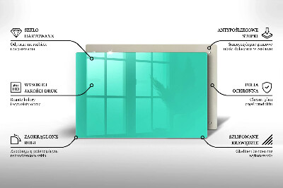 Unterlage für Kerzen Farbe grün