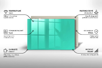 Unterlage für Kerzen Farbe grün