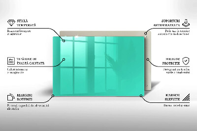 Unterlage für Kerzen Farbe grün