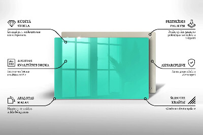 Unterlage für Kerzen Farbe grün