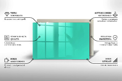 Unterlage für Kerzen Farbe grün