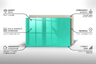 Unterlage für Kerzen Farbe grün