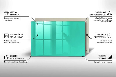 Unterlage für Kerzen Farbe grün