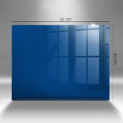 Unterlage für Kerzen Farbe blau