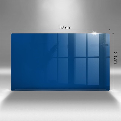 Unterlage für Kerzen Farbe blau
