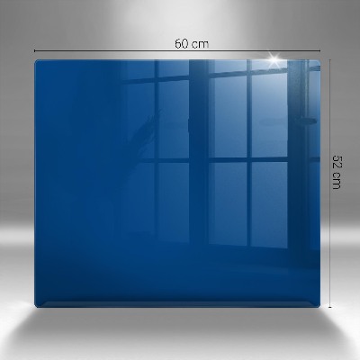 Unterlage für Kerzen Farbe blau