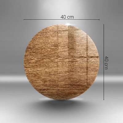 Unterlage für Kerzen rund Textur Holzplanke