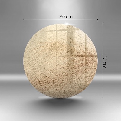 Grabkerzen Unterlage rund Sand