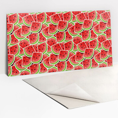 Wandverkleidung kunststoff Wassermelonenstücke