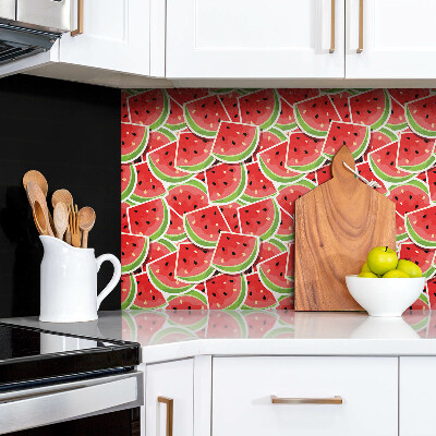 Wandverkleidung kunststoff Wassermelonenstücke