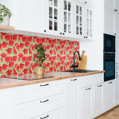 Wandverkleidung kunststoff Wassermelonenstücke