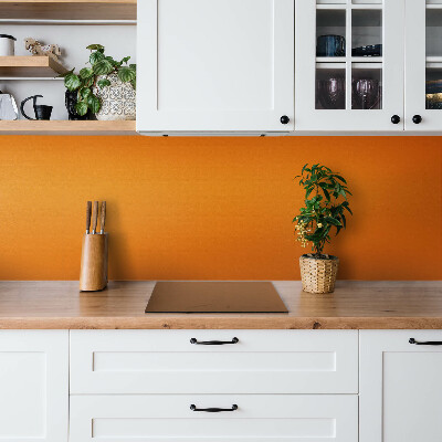 Wandverkleidung paneel orange Farbe