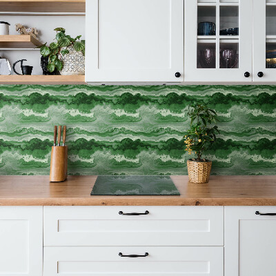 Wandverkleidung kunststoff Motiv aus grünem Marmor