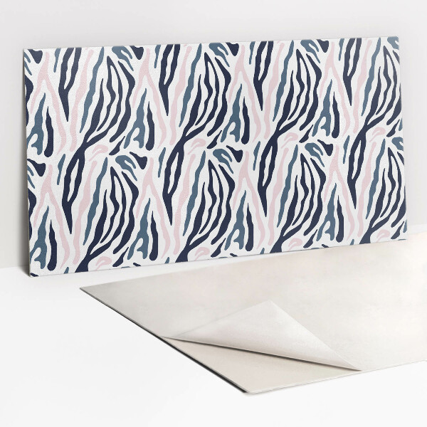 Wandverkleidung modern Buntes Zebra