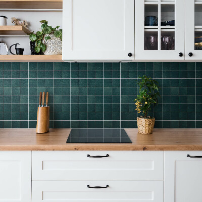 Wandverkleidung paneel Flaschengrünes Mosaik