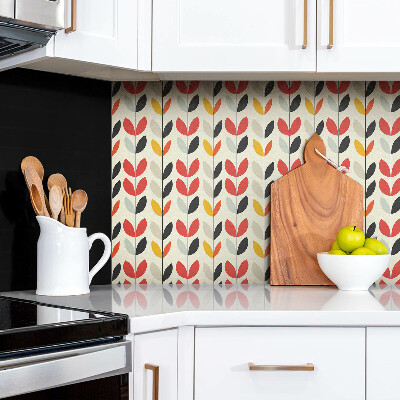 Pvc wandpaneel Boho-Pflanzenblätter