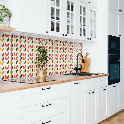 Pvc wandpaneel Boho-Pflanzenblätter