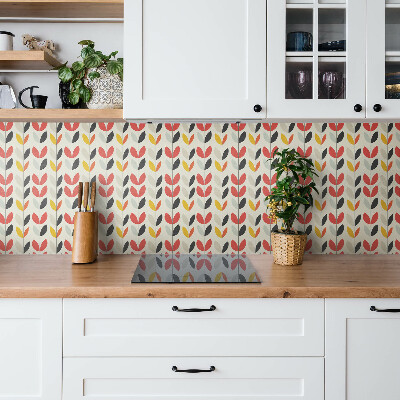 Pvc wandpaneel Boho-Pflanzenblätter