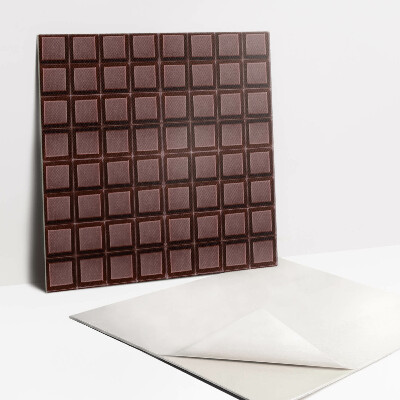 Vinyl Fliesen Tafel Schokolade