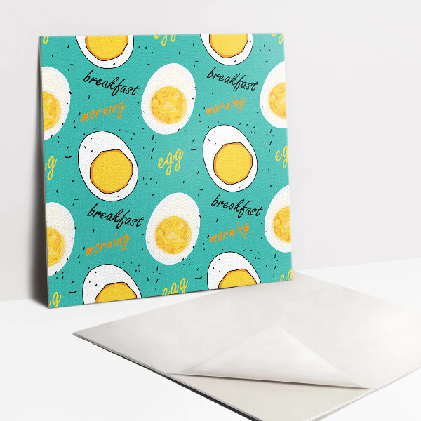 Pvc boden Fliesen Thema Eier und Frühstück