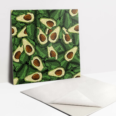 Vinyl Fliesen selbstklebend Grüne Avocado