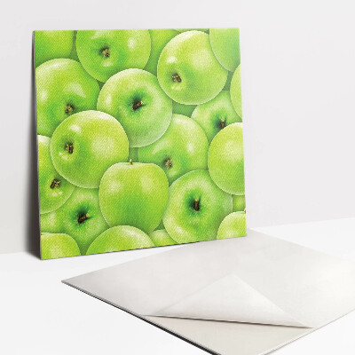 Vinyl Fliesen Grüne Äpfel