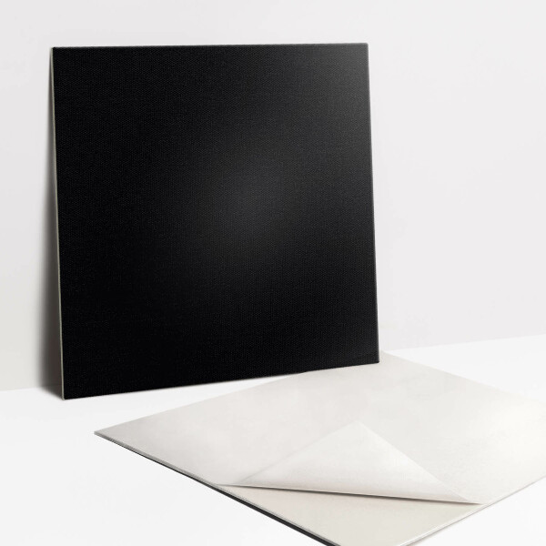 Vinyl Fliesen selbstklebend Schwarze Farbe