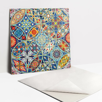 Selbstklebende vinyl Fliesen Orientalische Räder