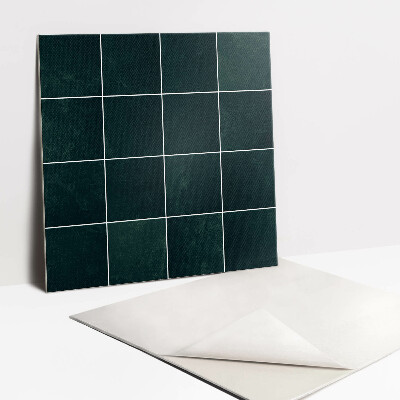 Vinyl Fliesen selbstklebend Flaschengrünes Mosaik